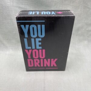You Lie You Drink Party Game DSS Games 150 Cards Adult Drinking Game New